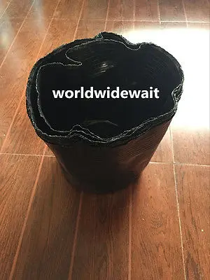 10PCS Black Plastic Plant Flower Pot Nutritional Nursery Containers New