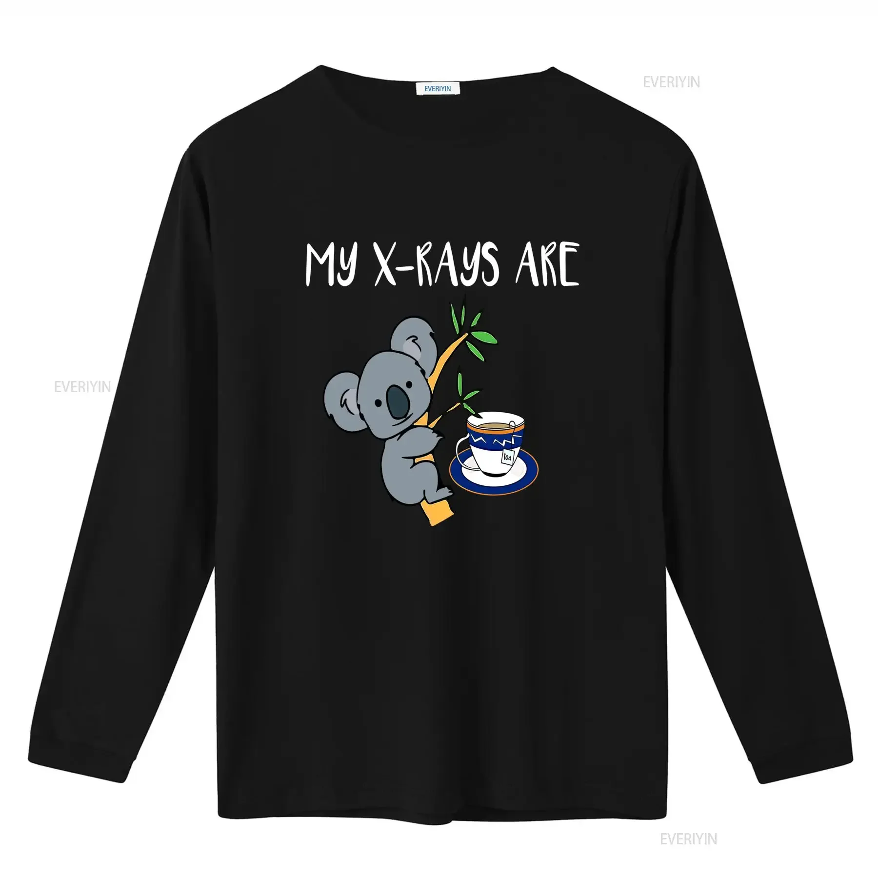 My XRays Are Koala Tea Quality Radiology X Ray Tech T Shirt vintage Washed Unisex Stretched Breathable Versatile homme Slightly