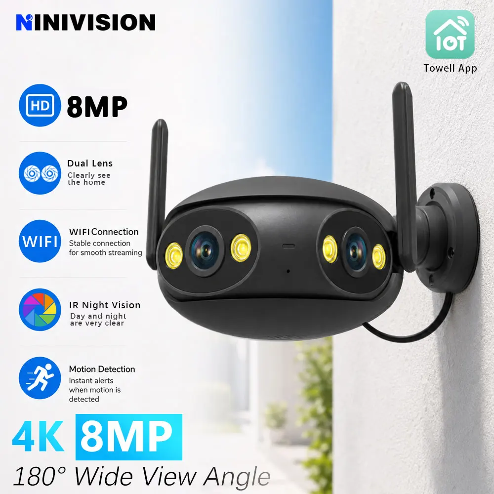 4k-8mp-security-camera-outdoor-wifi-dual-lens-video-surveillance-smart-home-180°-wide-angle-panoramic-view-webcam-usb-port-power