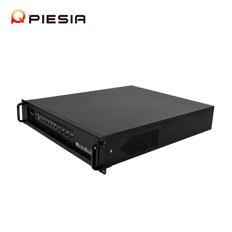 Piesia OEM 2U Rackmount Intel 12th Gen 4SFP Network Security Firewall Router Appliance Computer Server Mini PC 6 LAN for Gateway
