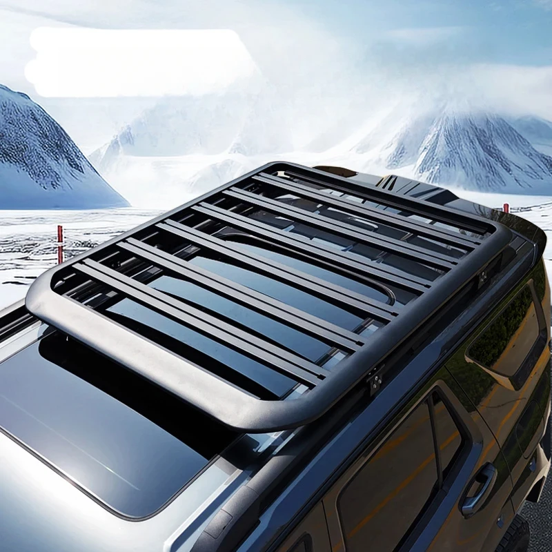 High Quality Universal Large Load Roof Platform Luggage Rack for All 4X4 Offroad SUV Exterior Storage Mod Parts