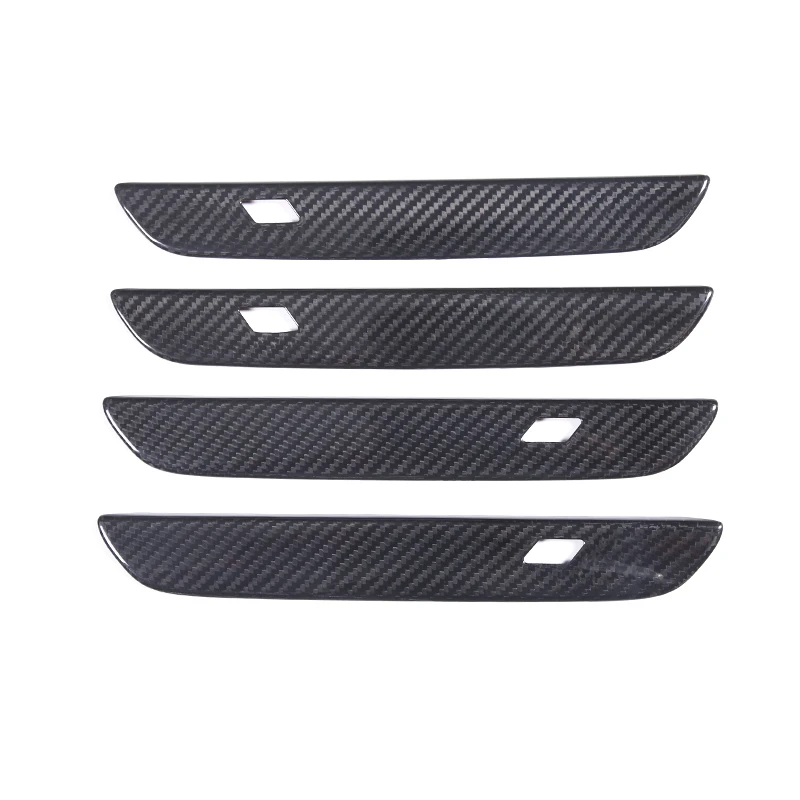 Real Carbon Fiber For BMW 4 Series G26 2022 Car Exterior Handle Cover Protection Decoration Sticker Auto Accessories