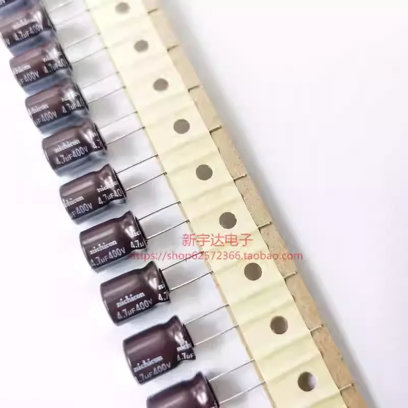 

10-100 шт. 400В 4.7мкФ 10X12.5 Nichicon CS высокочастотный долговечный оригинальный электролитический конденсатор 4.7мкФ400В