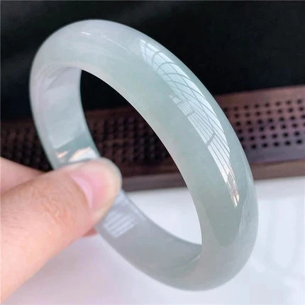 Natural Burmese Jade Light Color Bracelet Elegant Princess Jewelry Best
