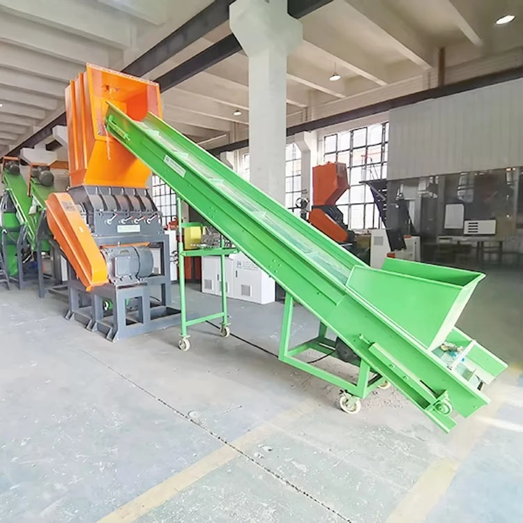 Factory PP PE HDPE LDPE Film Bags Plastic Crushing Washing Line Recycling Machine For Waste Plastic Nylon Recycling Plant
