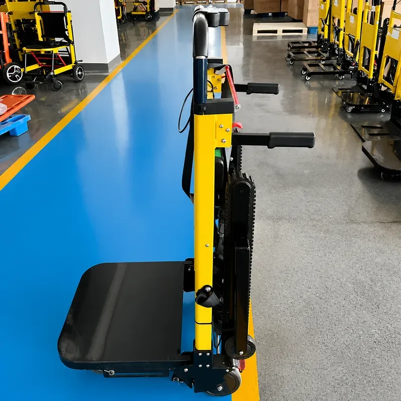 Electric Stair Climbing Crawler Hand Truck 300KG Load Capacity Heavy Duty Material Handling Dolly for Moving Goods Up and