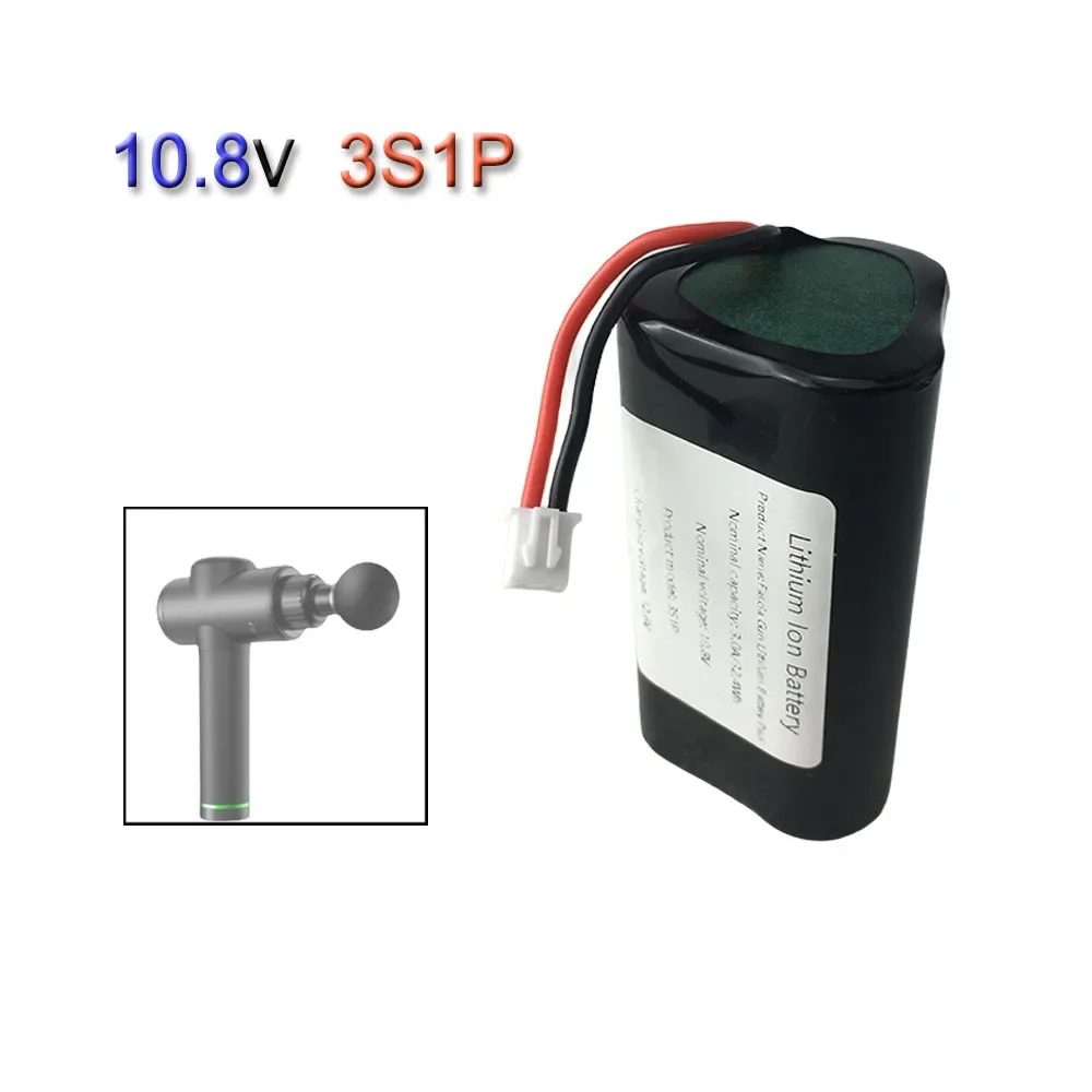 10.8V 3000mAh Rechargeable Lithium Battery Pack Suitable For Fascia Guns, Massager Special Tool Batteries