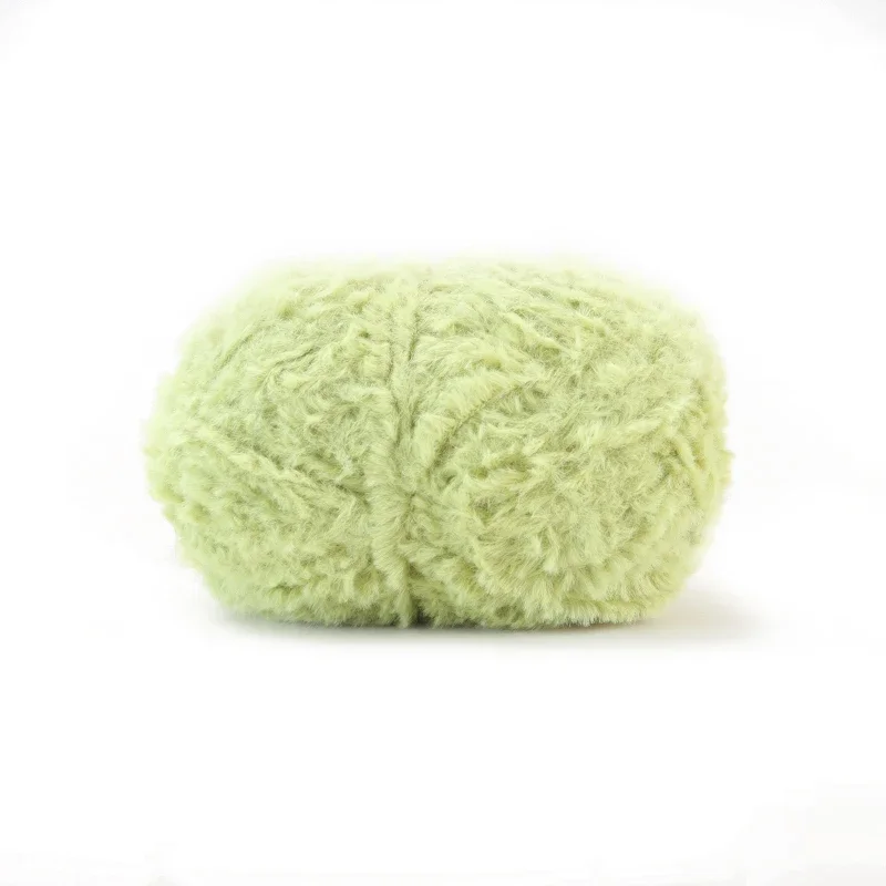 Fil de boucle de laine pour enfants, écharpe épaisse, chapeau, pull, poupée de dessin animé, fil tissé, fil de crochet en polyester