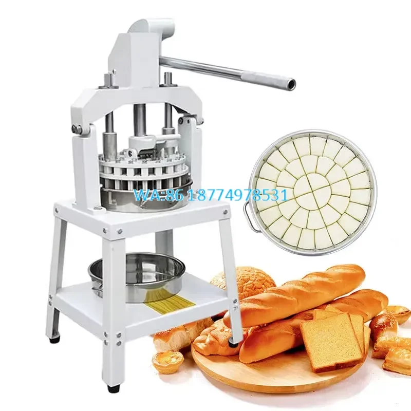 Wmwmnu Commercial Bakery Equipment New Semi-Automatic Dough Divider 36 PCS High Productivity Dough Cutter for Bakery