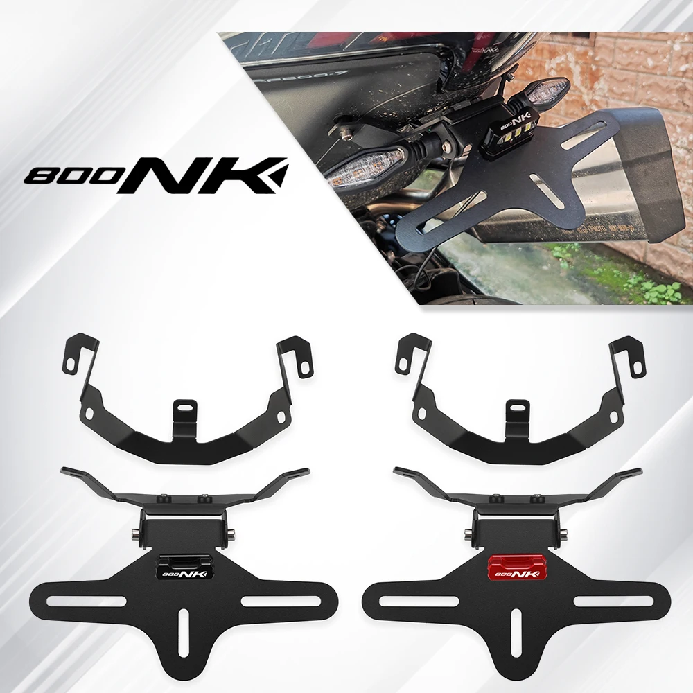 

FOR CFMOTO 800NK 800 NK 800 NK800 2023 2024 2025 Motorcycle License Plate Holder Bracket Rear Tail Tidy Fender Eliminator Kit