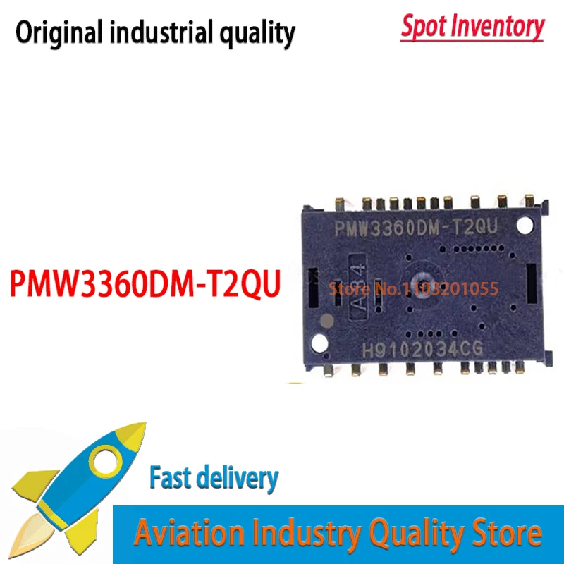 1~10PCS/LOT PMW3360DM-T2QU LM19-LSI PMW3360 Chip DIP-16 100%New&Original 1Set=1pcs pmw3360+1pcs lens  In Stock