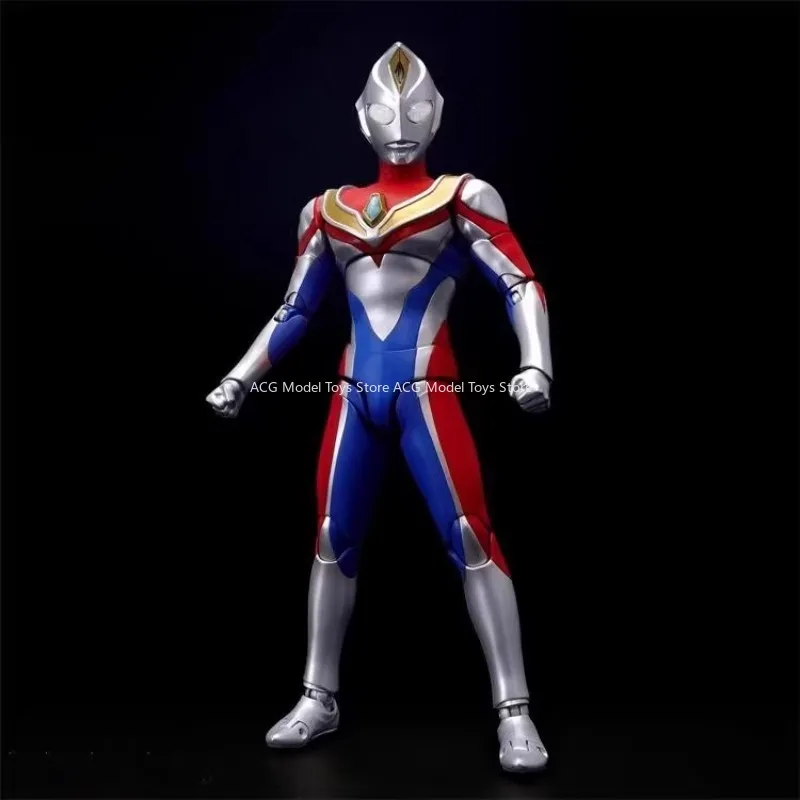 In Stock Original Bandai S.H.Figuarts SHF RB Tokusatsu Ultraman Dyna Flash Type  Action Figure Toys Collection Model Gift