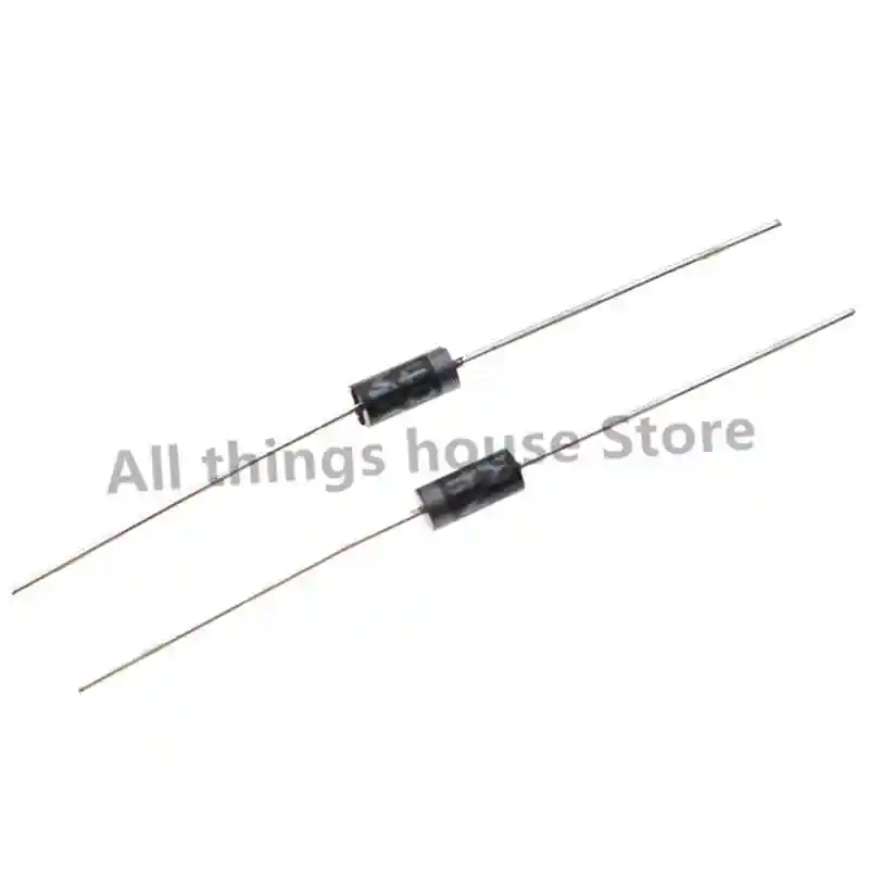 100pcs 1N4007 Rectifier Diode IN4007 1A 1200V DIP DO-41 Crystal Diode