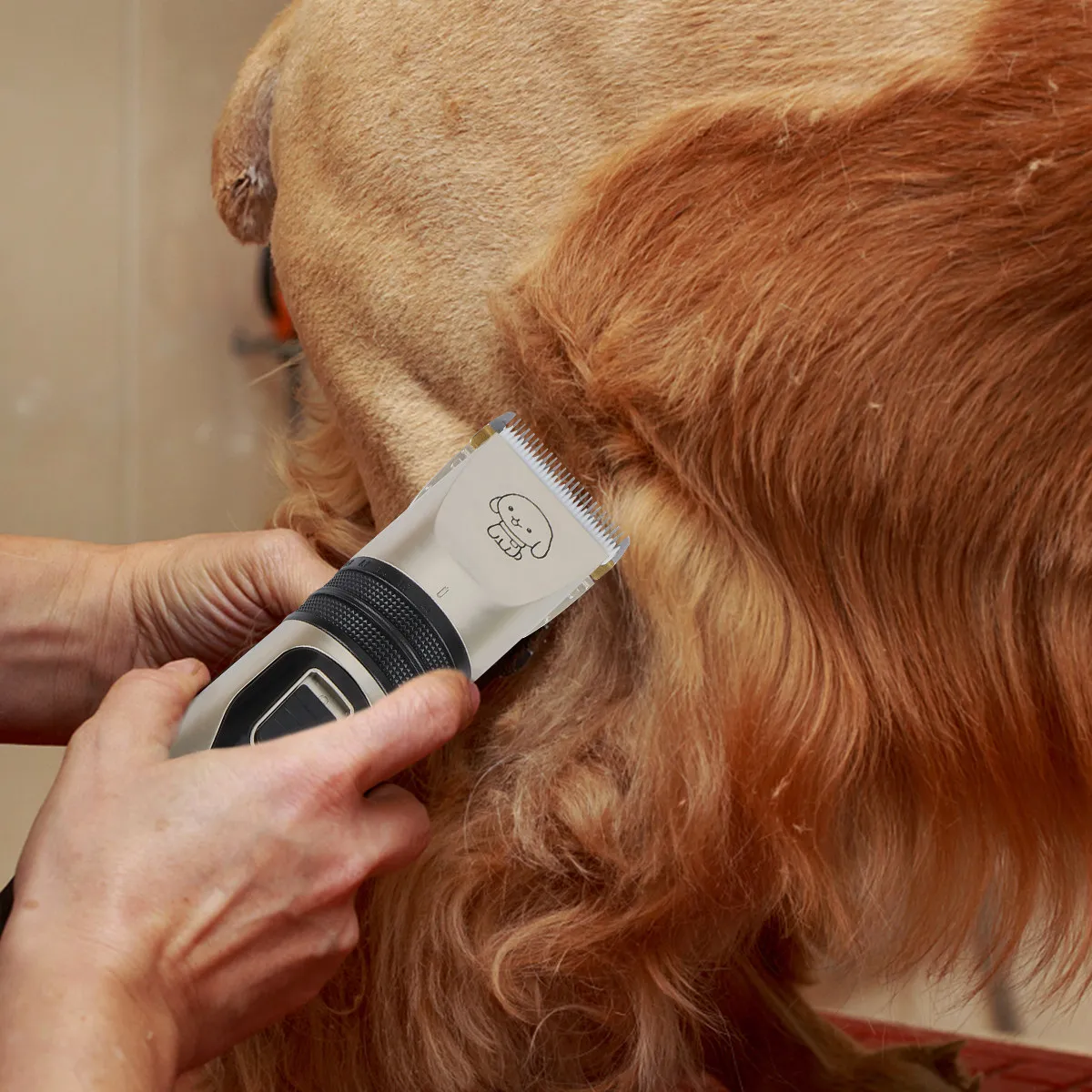 

Набор профессиональных машинок для стрижки шерсти животных с керамическими лезвиями, безопасный дизайн с закругленными углами, тихий и мощный триммер для собак, электрический инструмент для груминга