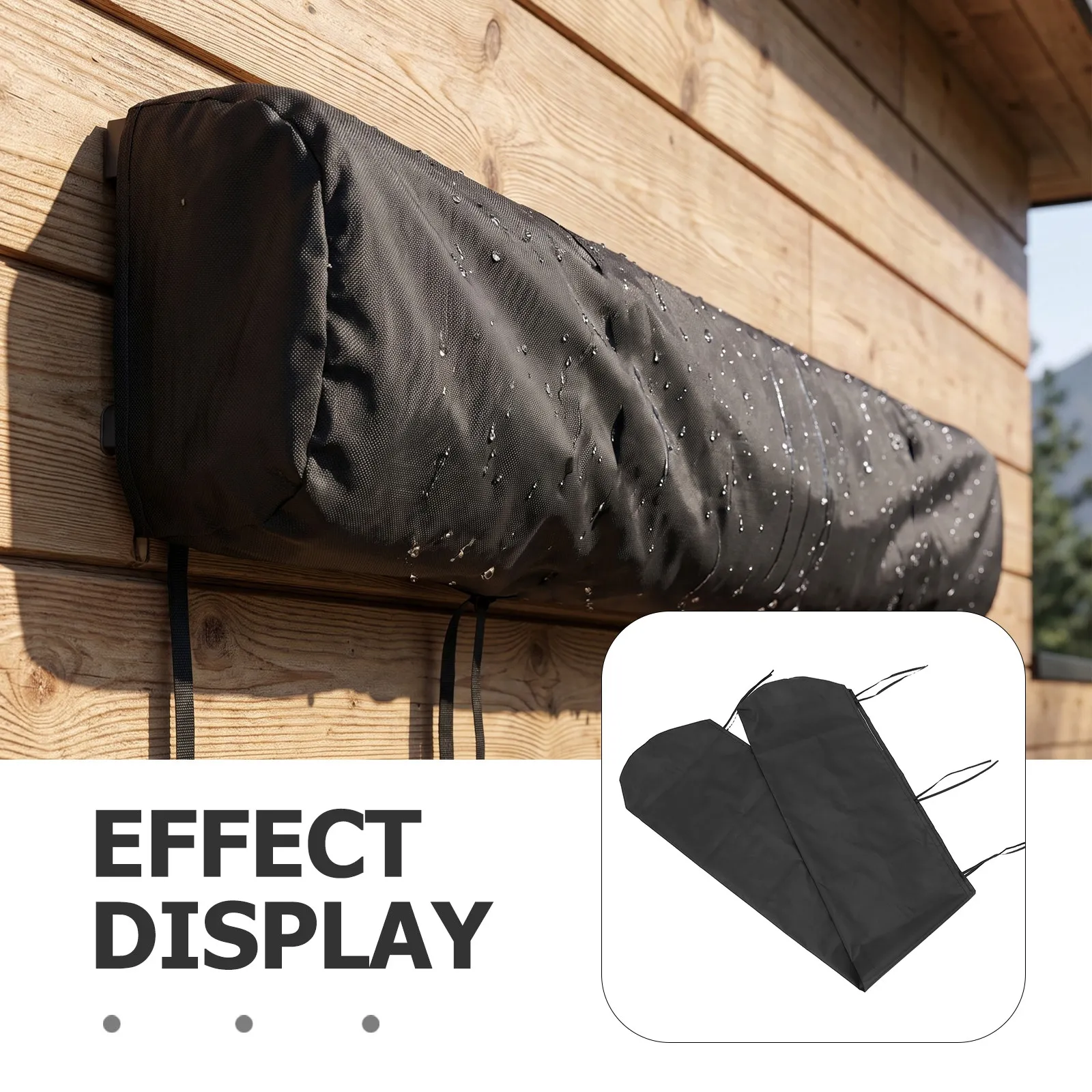 Outdoor Awning Protective Cover Waterproof Oxford cloth Sleeve Retractable Roller Blind Awning Dust Cover 2m Waterproof Shade
