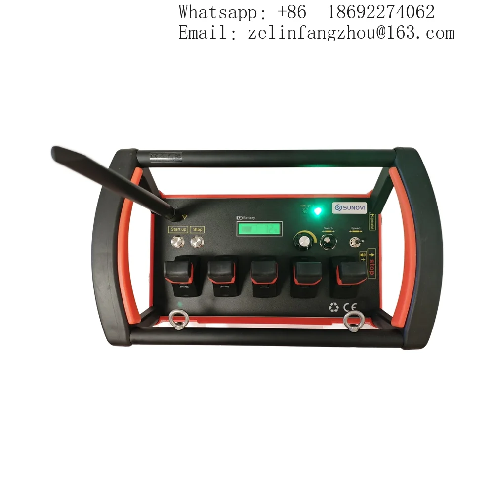 Industrial Hydraulic Valve Remote Control System for Truck Crane 5 Joysticks 12V 24V Heavy Duty Transmitter Receiver