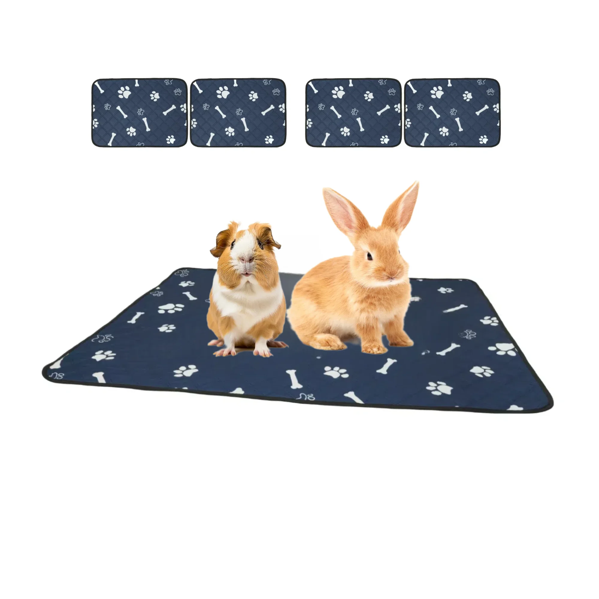 

Thicken Washable Pee Pads for Dogs, Super Water Absorbent Reusable Pee Pads, Prevent Leakage Mat Non-Slip Puppy Pee Rugs