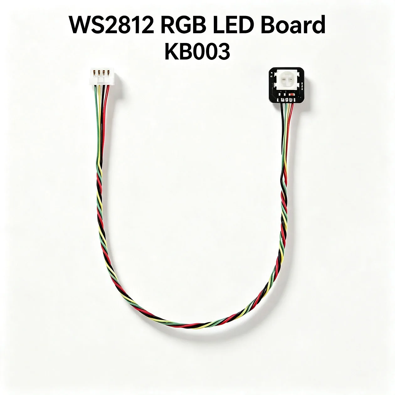 2pcs Bambulab CyberBrick WS2812 RGB LED Light Board 4-Pin IDC0.8 Maker's Treasure Creative 3D Printed Model Components for DIY P