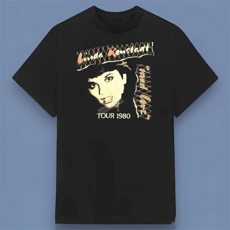 Linda Ronstadt Tour 1980 T Shirt for Fans All Size S 4XL