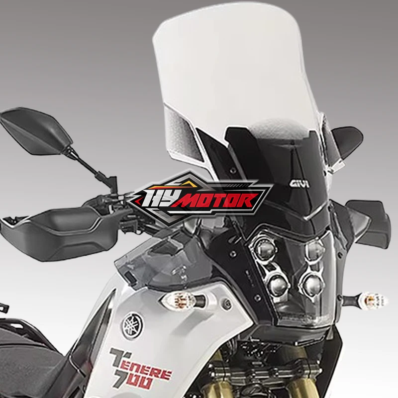 

New Motorcycles Side Windshield Windscreen Handshield Handle Bar Wind Deflector For Yamaha TENERE700 Tenere 700 XT700Z XT 700Z