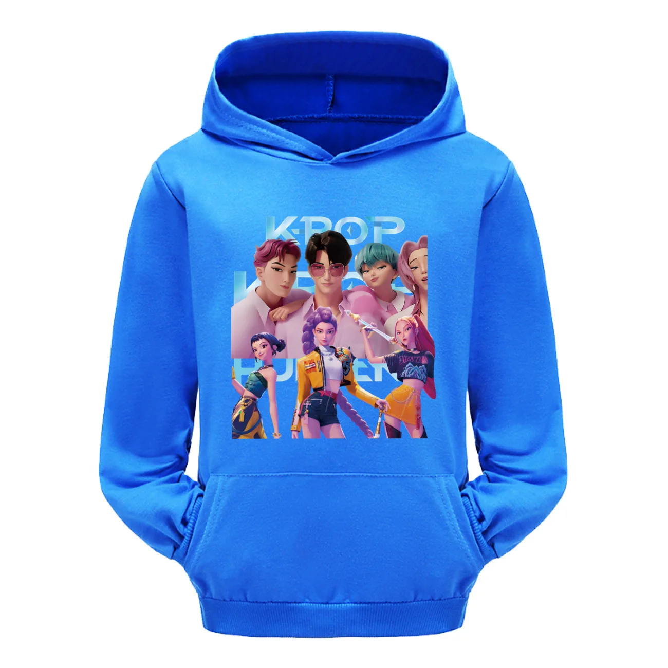 Huntrix KPop Demon Hunters sweat à capuche pour enfants mode sweat filles adolescent printemps automne haut tendance vêtements pour enfants