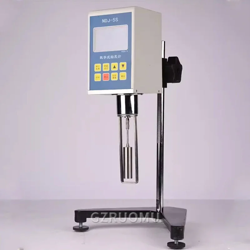Digital Rotary Viscometer High Precision Paint Viscosity Meter LCD NDJ-5S/NDJ-8S  110V/220V
