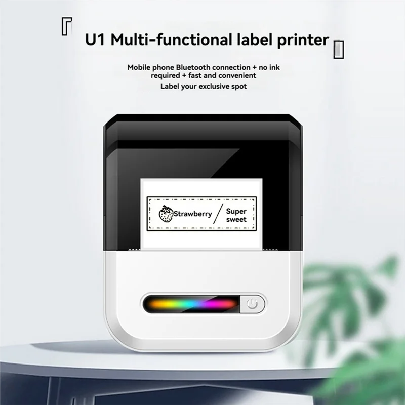 Reliable-Mini Label Maker Thermal Printing Sticker Mini Portable Printer Self-Adhesive Label Printer Mini Pocket Printer,Mini La