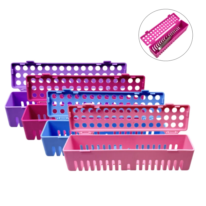 

1 шт. перфорированный стерилизационный бокс для стоматологических инструментов, лоток для дезинфекции, кассета для стоматологов, безопасная для автоклавирования, для использования в клинике и лаборатории