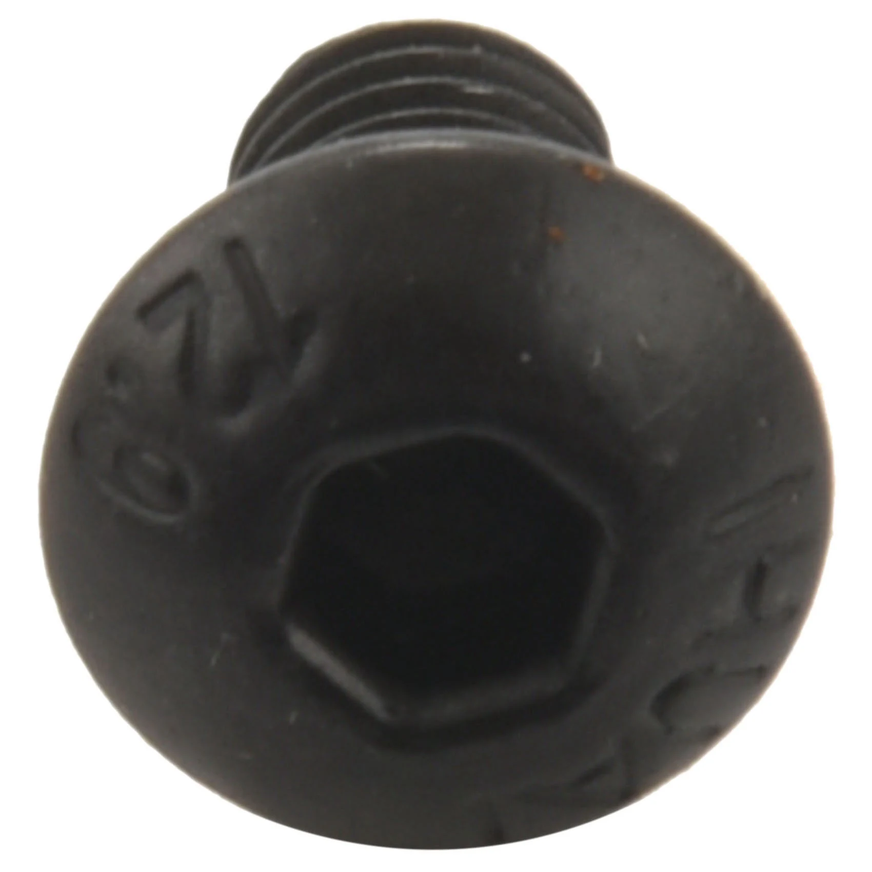 ABJI-M5x8mm Button Head Hex Socket Cap Screw Bolt Black 50 Pcs