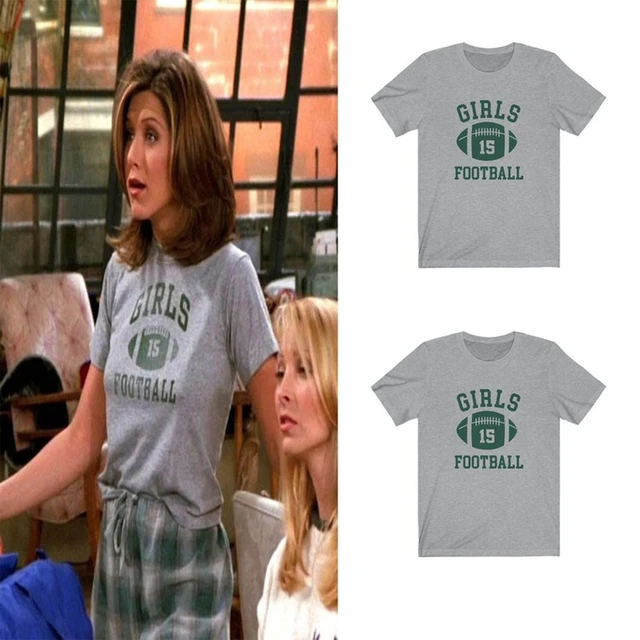 Rachel Green Girls Football T Shirt Friends Tv Show Shirt Girl Power Clothes Women Streetwear Top Short Sleeve Graphic T Shirts AliExpress
