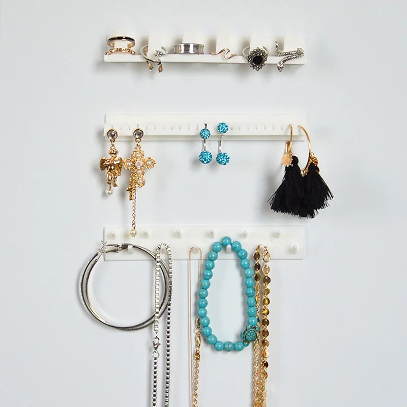 

9 шт. крючки, настенные серьги, ожерелье, кольцо, кулон, браслет, стойка для ювелирных изделий, подставка для хранения ювелирных изделий, органайзер, держатель Bts