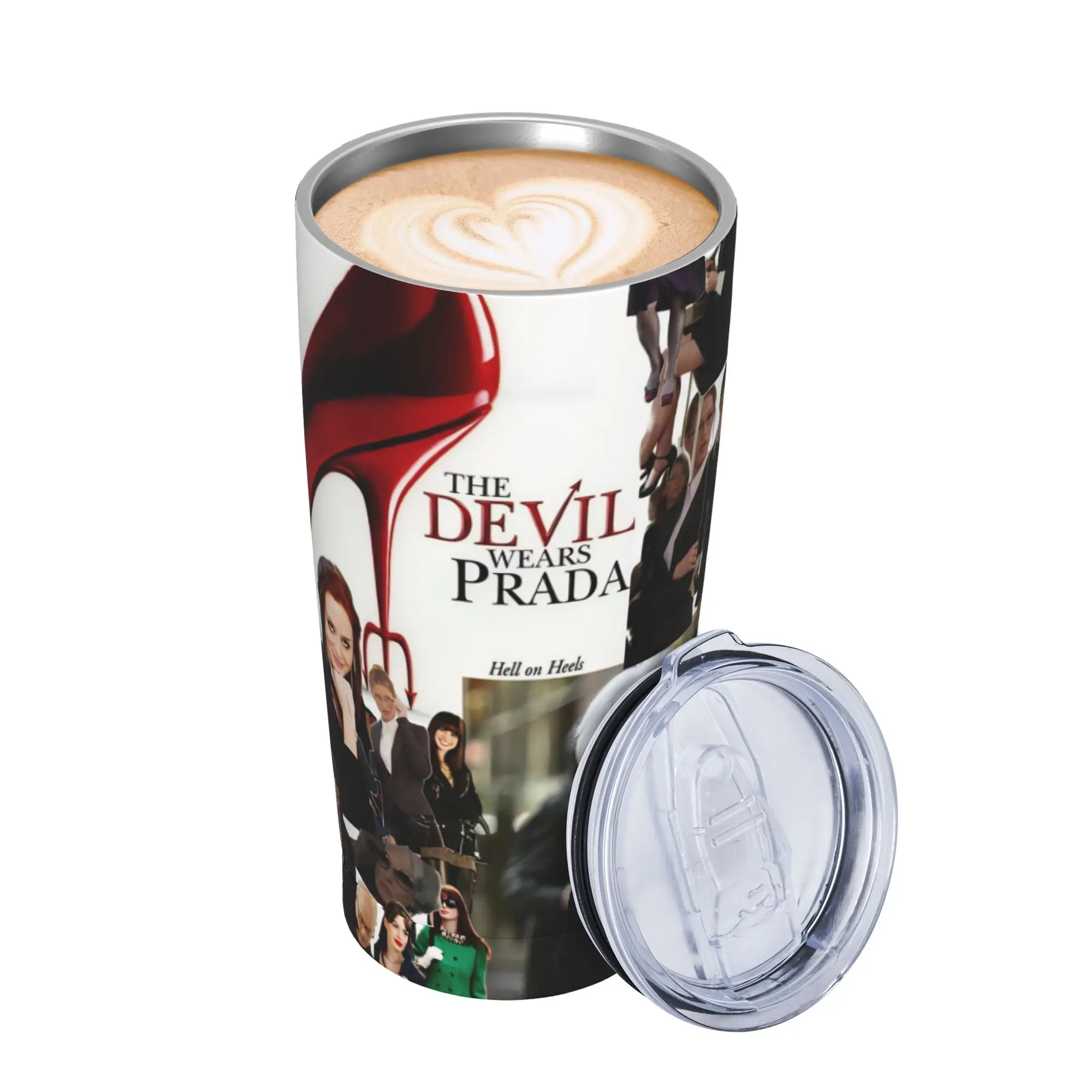 The Devil Wears Pradas 2 Moive Tumbler Vacuum Insulated  Coffee Cups Vacuum Flask Car Mugs Water Bottle 20oz