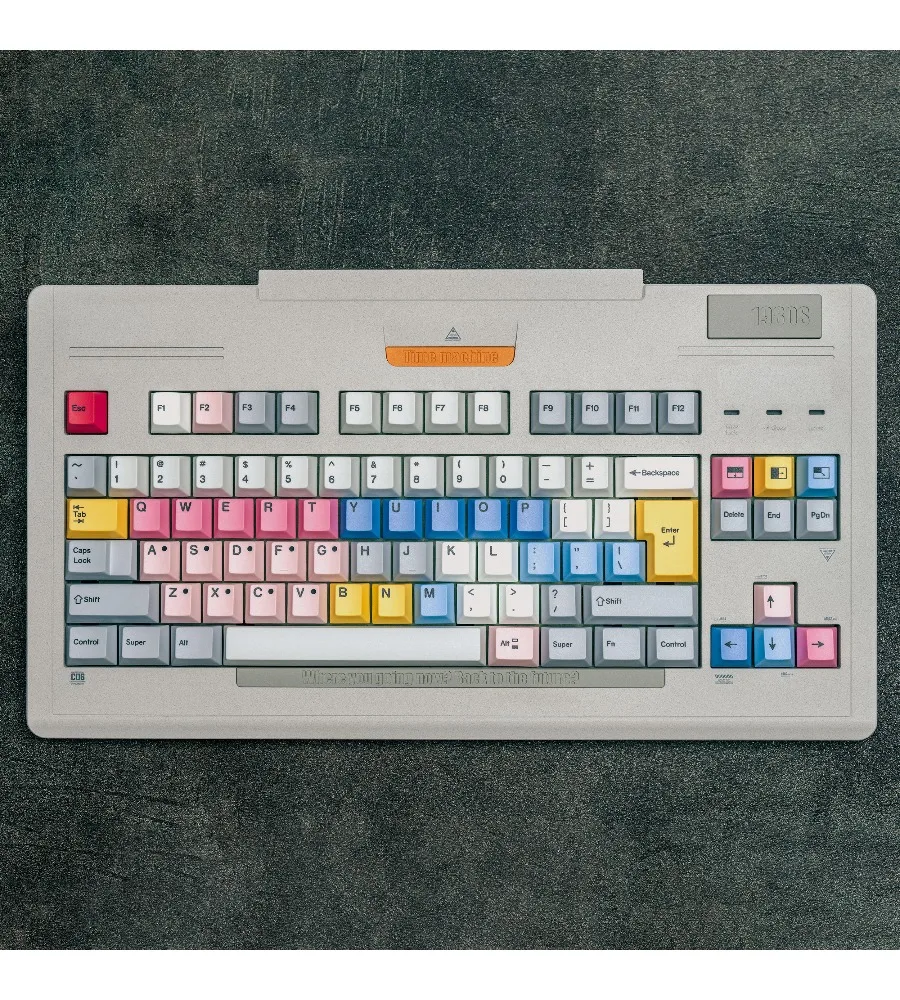 Keycap mechanical keyboard original PBT sublimation retro wind new accessories office computer peripherals