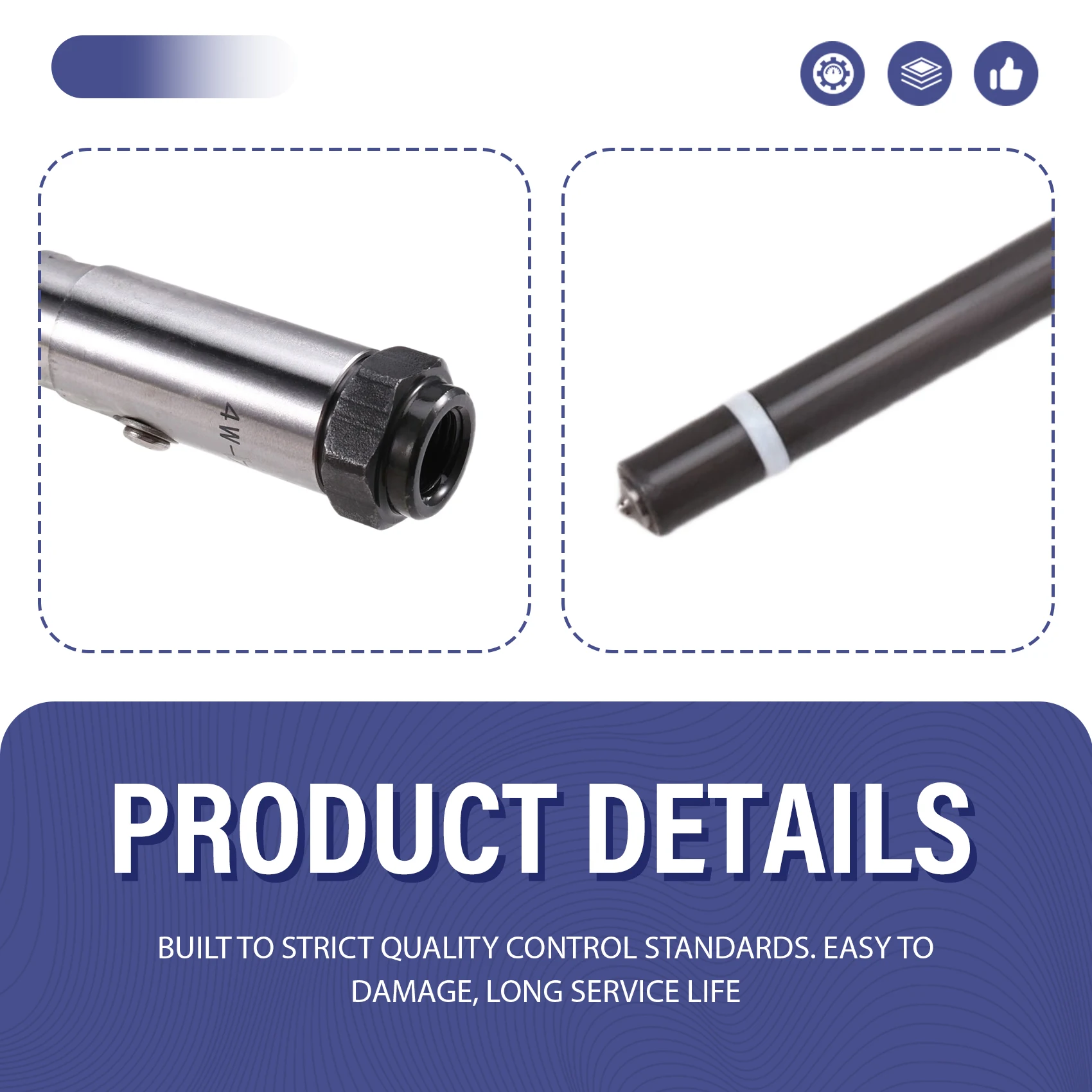 Fuel Injector Common Rail Fuel Injection Fuel Injector For CAT 3412 3406 Excavatorfuel Fuel Nozzle 4W7018 4W-7018-M53K