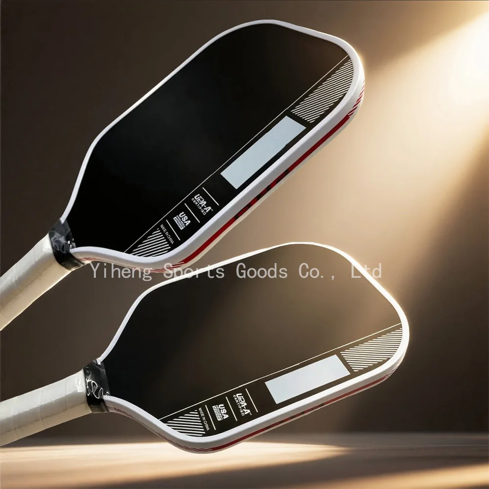 Yiheng Rough Surface Customized EVA Foam 14mm 16mm Thickness GEN4 Thermoformed Toray T700 Carbon Fiber Pickleball Paddles
