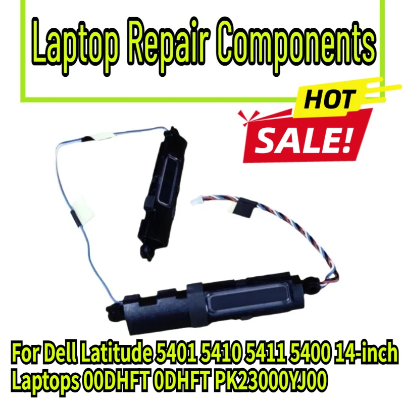 For Dell Latitude 5401 5410 5411 5400 14-inch Laptops L+R Speaker Loudspeaker Set 00DHFT 0DHFT PK23000YJ00