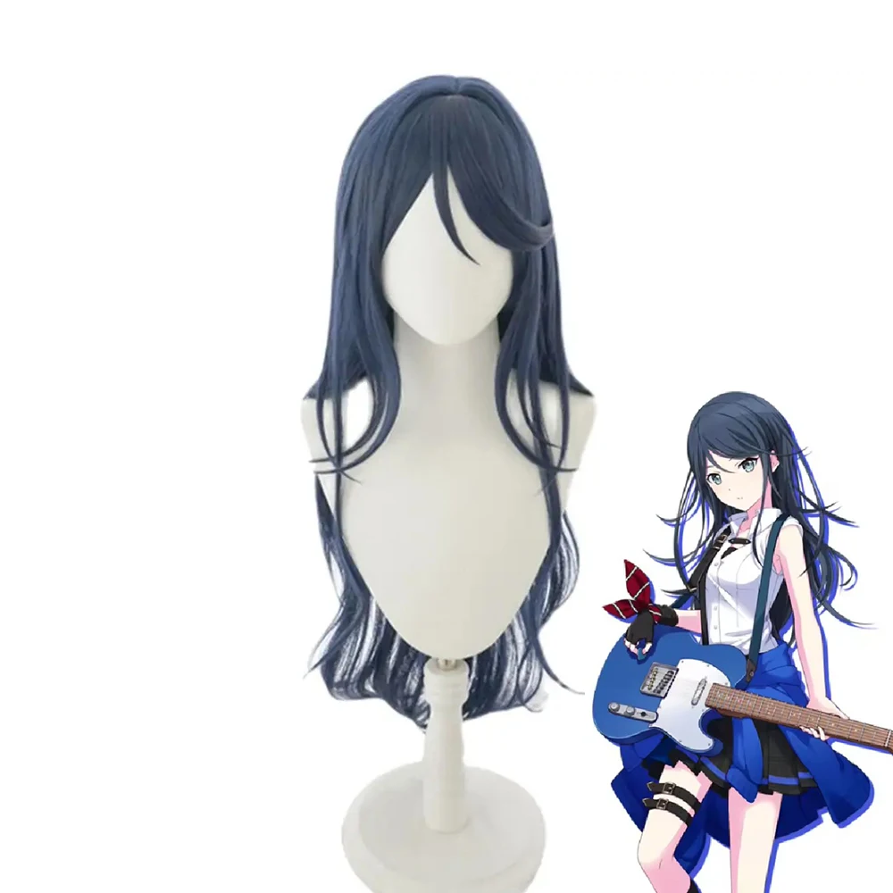

Hoshino Ichika Cosplay Wigs Women Long Navy Blue-black Heat Resistant Synthetic Hair Game Wigs
