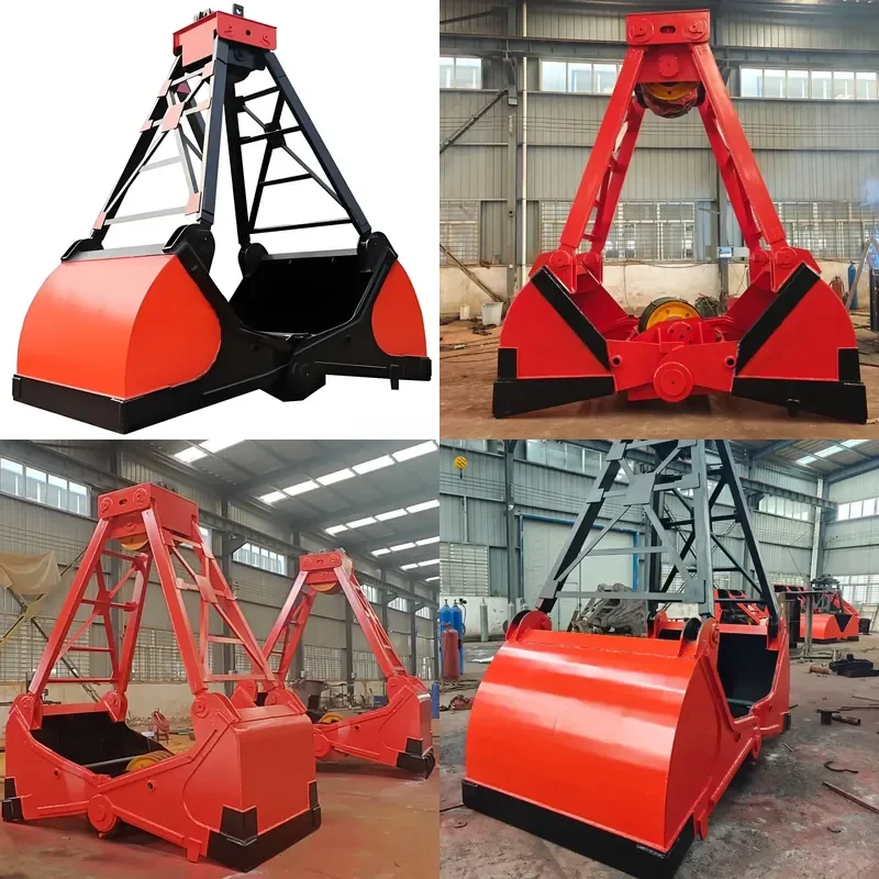 for Custom Remote Control Dredging Grab Corrosion Resistant 2-10m3 Large Capacity Suitable for Sediment