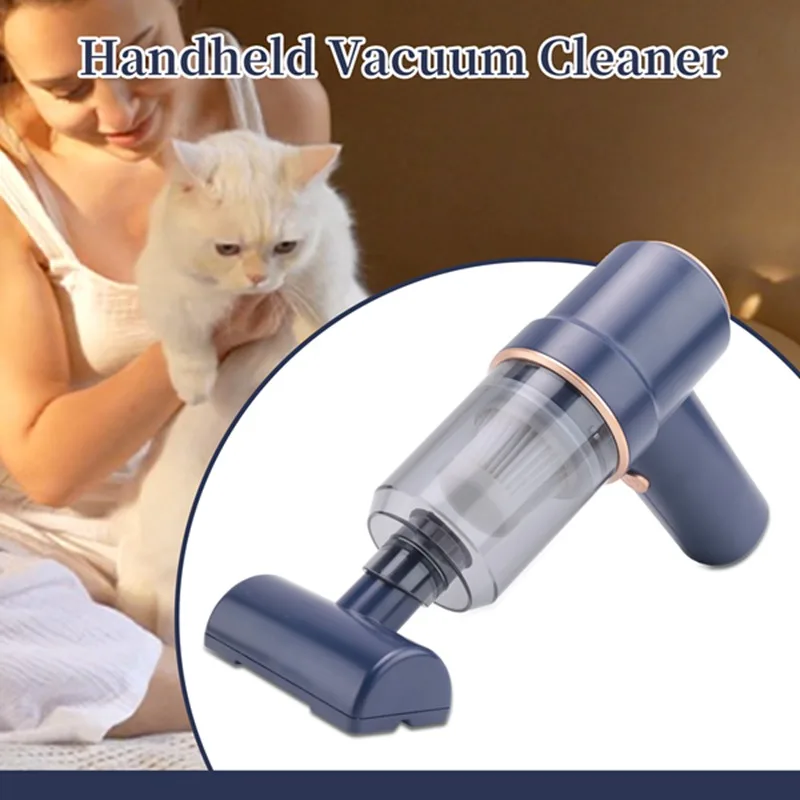 

Z1K-cHandheld Vacuum 8000Pa, Portable Hand-Held Cordless Vacuum Cleaner120W Rechargeable for Car, Home, Office,