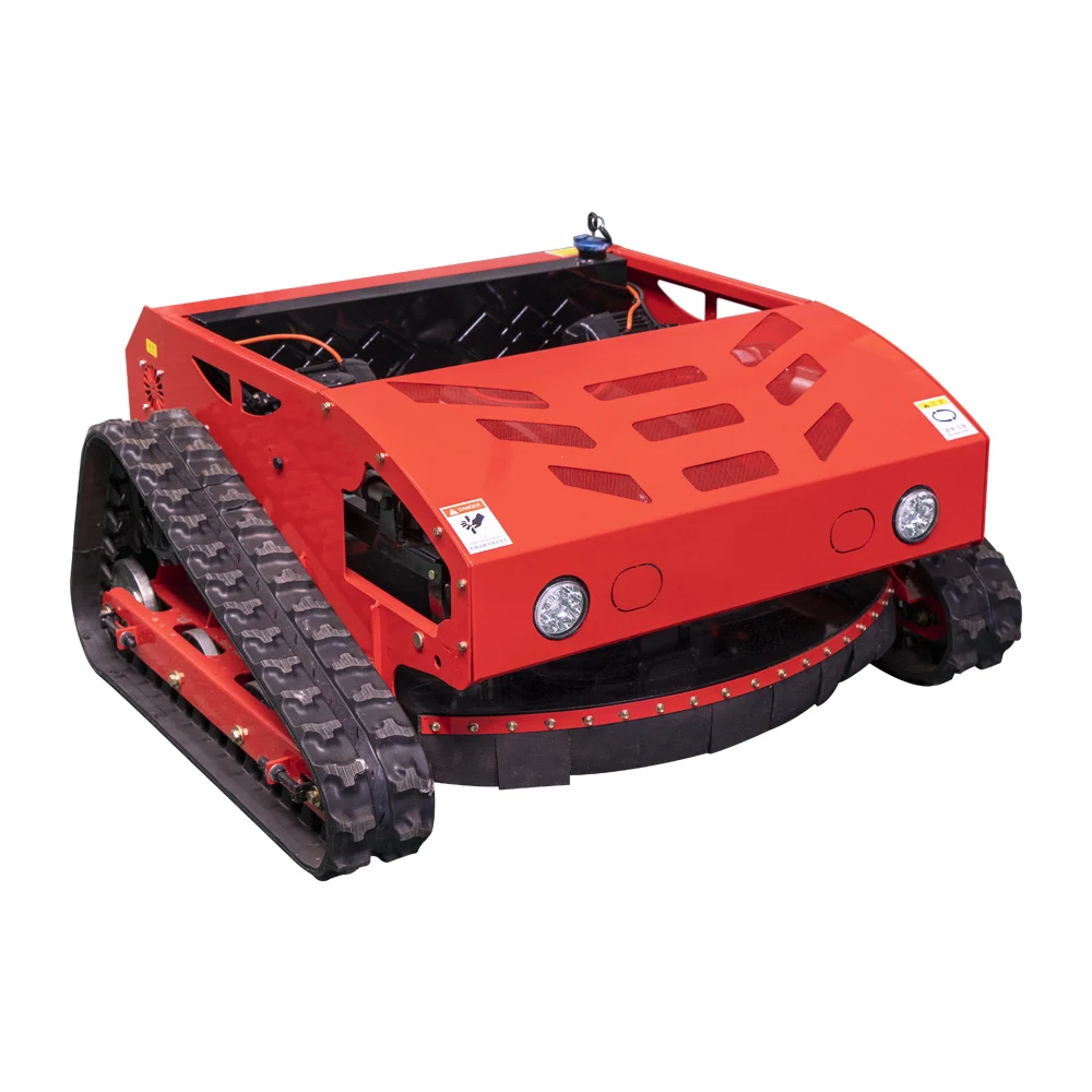 Crawler Lawn Mower Self Propelled Remote Control Garden Grass Cutting Machine Automated Lawn Mower