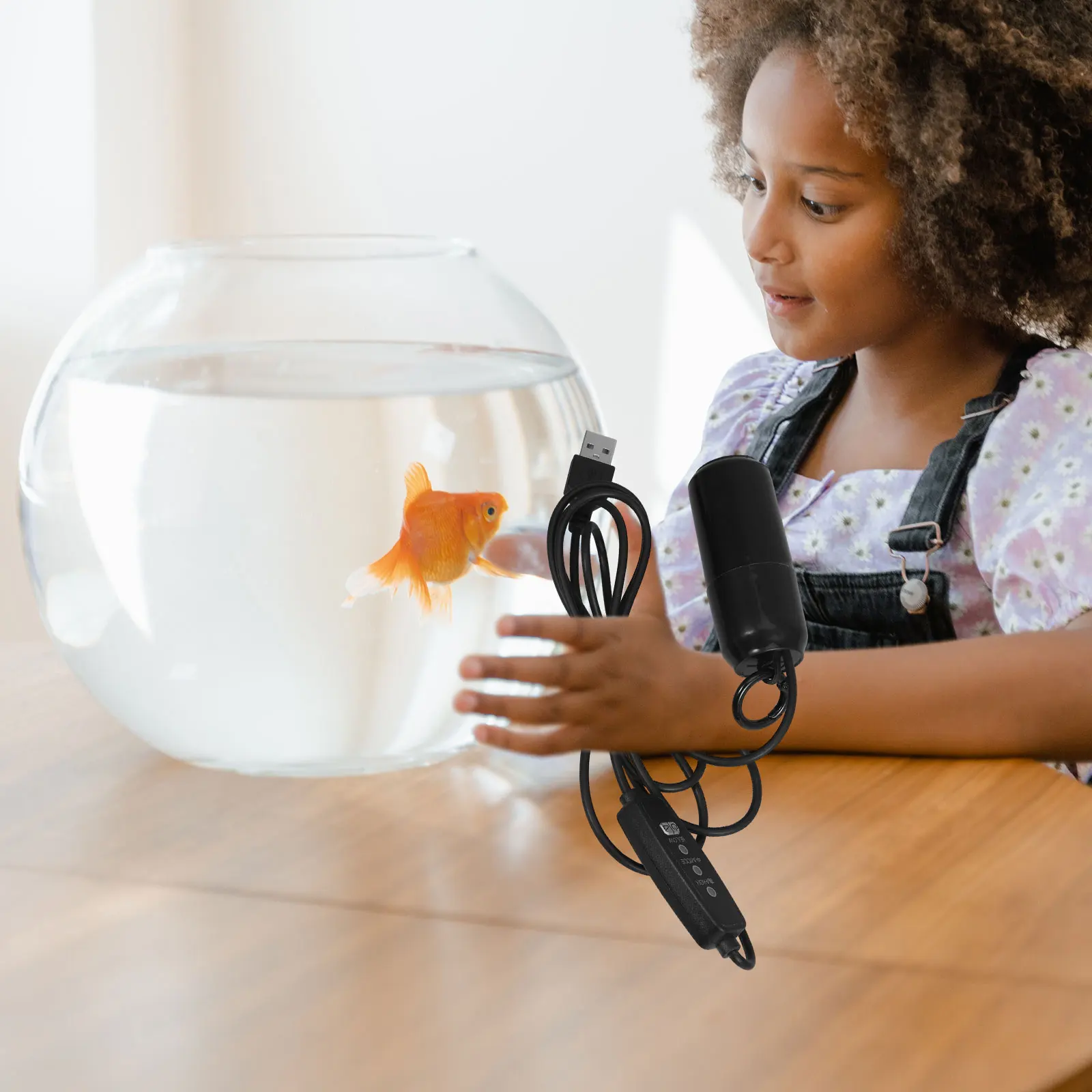 

Quiet Mini Air Pump USB Aquarium Oxygenation Fish Tank Aerator Efficient Silent Portable Small Equipment Pet for Fish