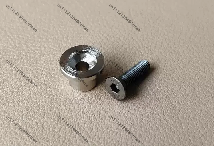 Fifth‑Wheel Mushroom‑Type Kingpin, Trailer Coupler Hitch Pin for RC Container Flatbed Truck Tractor‑Trailer Model, Hobby
