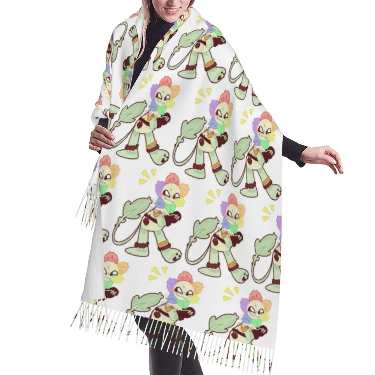 

Шарф Dandy's World Dandy, шарфы с кисточками, женские мягкие теплые шали и накидки, длинная осенне-зимняя шаль