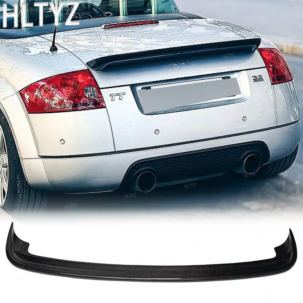 

For Audi TT MK1 1998-2006 GT style rear trunk spoiler wing car exterior kit tuning accessories high-quality carbon fiber