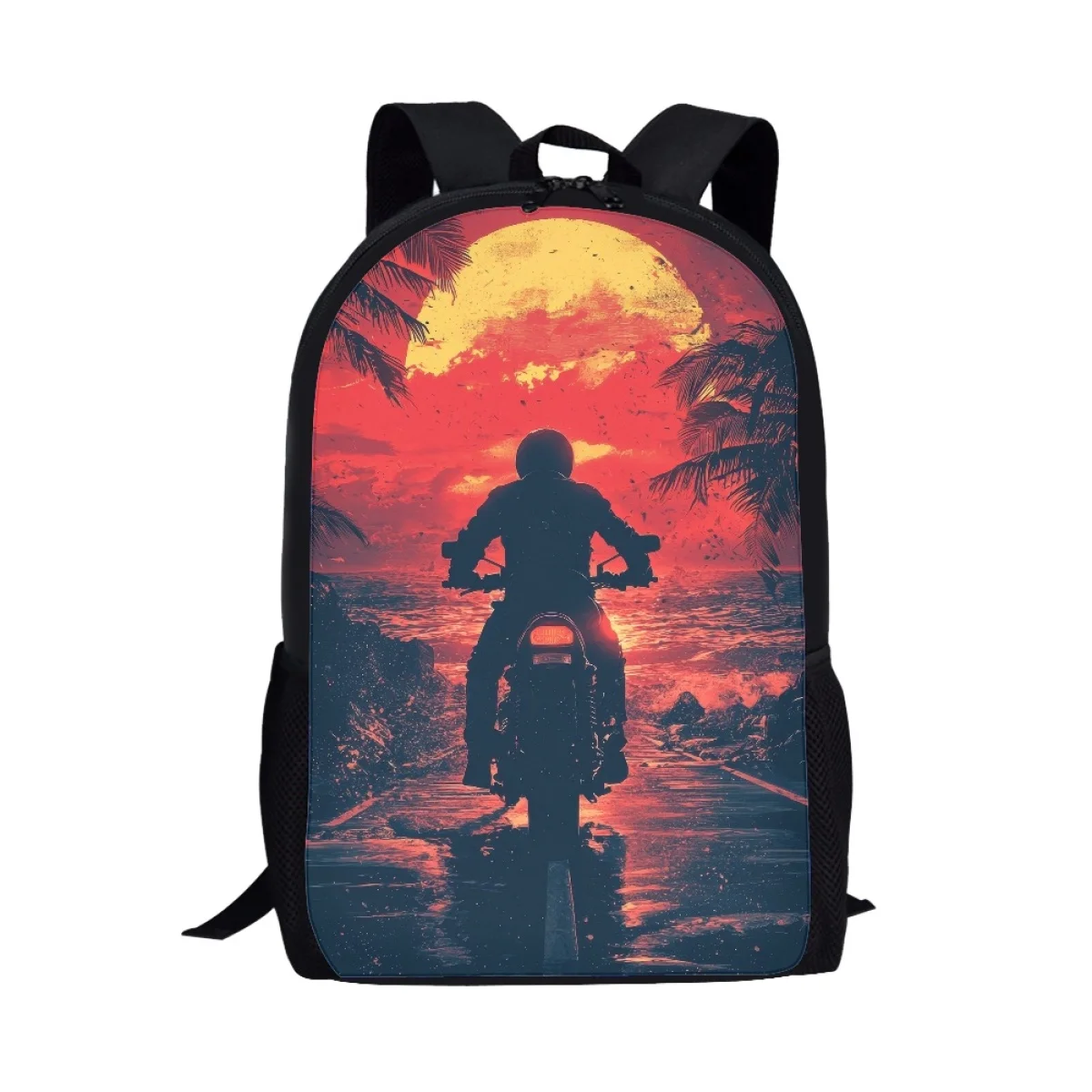 

Sport Motorcyle Gym Printing Backpack Children School Bags for Teenager Boys Girls 17 Inch Backpacks Laptop Backpack Mochila Bag