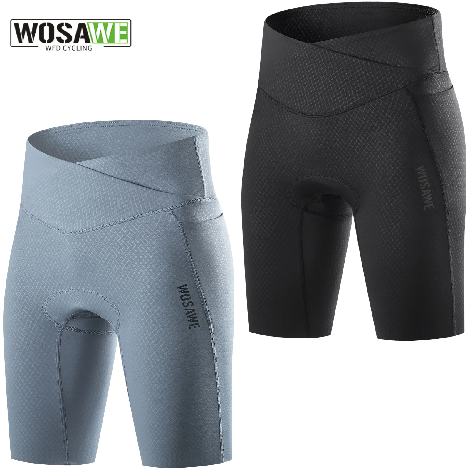 

WOSAWE женские шорты, одежда, шорты для шоссейного велоспорта MTB, быстросохнущие дышащие женские гелевые подушечки 20D