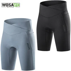 WOSAWE Women's Short Pants Clothing MTB Road Cycling Shorts Quick-Drying Breathable Women's 20D Gel Pad