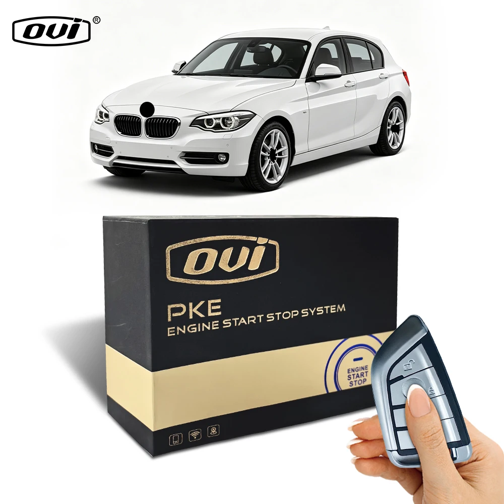 8900 OBD Car Alarms Car Remote Start Fit for B MW Z4 E86/E85/G01/F97 PKE Keyless Entry System Easy Install