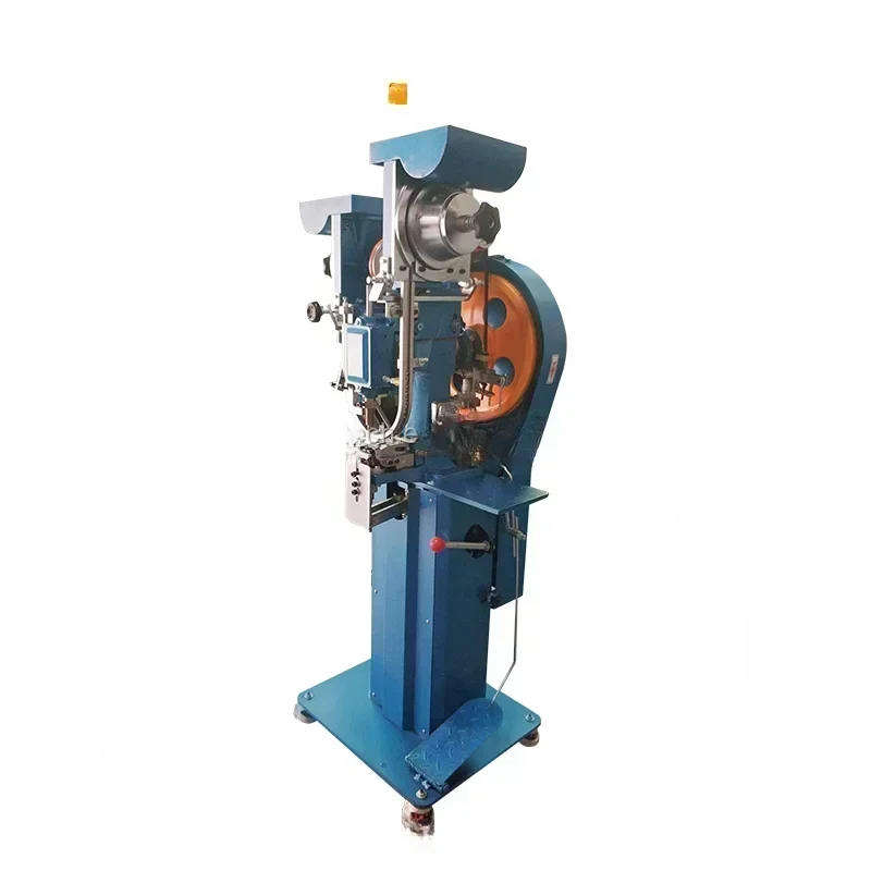 Hot Salesbutton 7mm Multi Punch Riveting Automatic Snap Fastening Machine