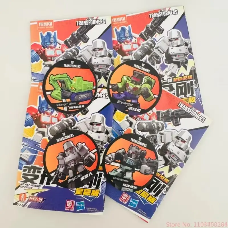 Blokees Transformers Defender Versie Robot Speelgoed Hot Koop 5.5 cm Optimus Prime Megatron Ironhide Thundercracker Jongens Speelgoed Geschenken